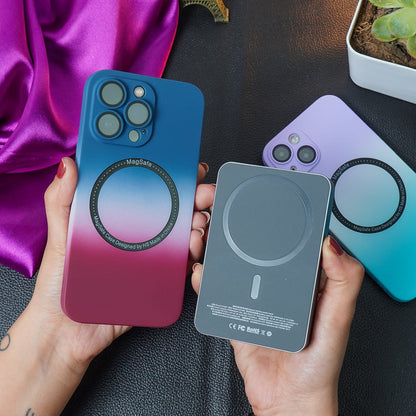 (Buy 1 Get 1 Free) iPhone Series Gradient Matte MagSafe Case