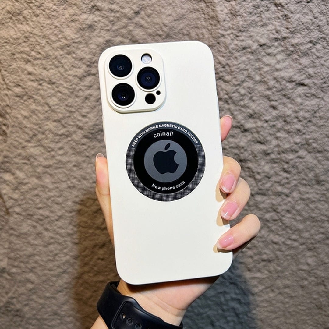 (Buy 1 Get 1 Free) Frosted Magnetic Holder Case - iPhone