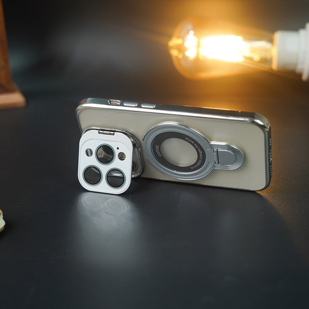 (Buy 1 Get 1 Free) Crystal Ring Grip Lens Bracket Case - iPhone