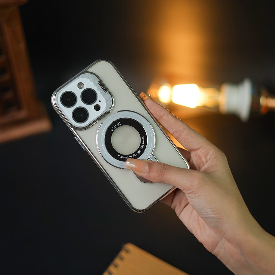 (Buy 1 Get 1 Free) Crystal Ring Grip Lens Bracket Case - iPhone