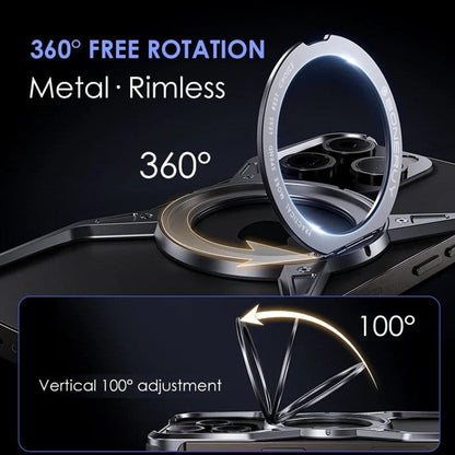 (Buy 1 Get 1 Free) Titanium Frameless Cooling Bracket Case - iPhone