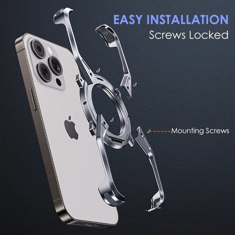 (Buy 1 Get 1 Free) Titanium Frameless Cooling Bracket Case - iPhone