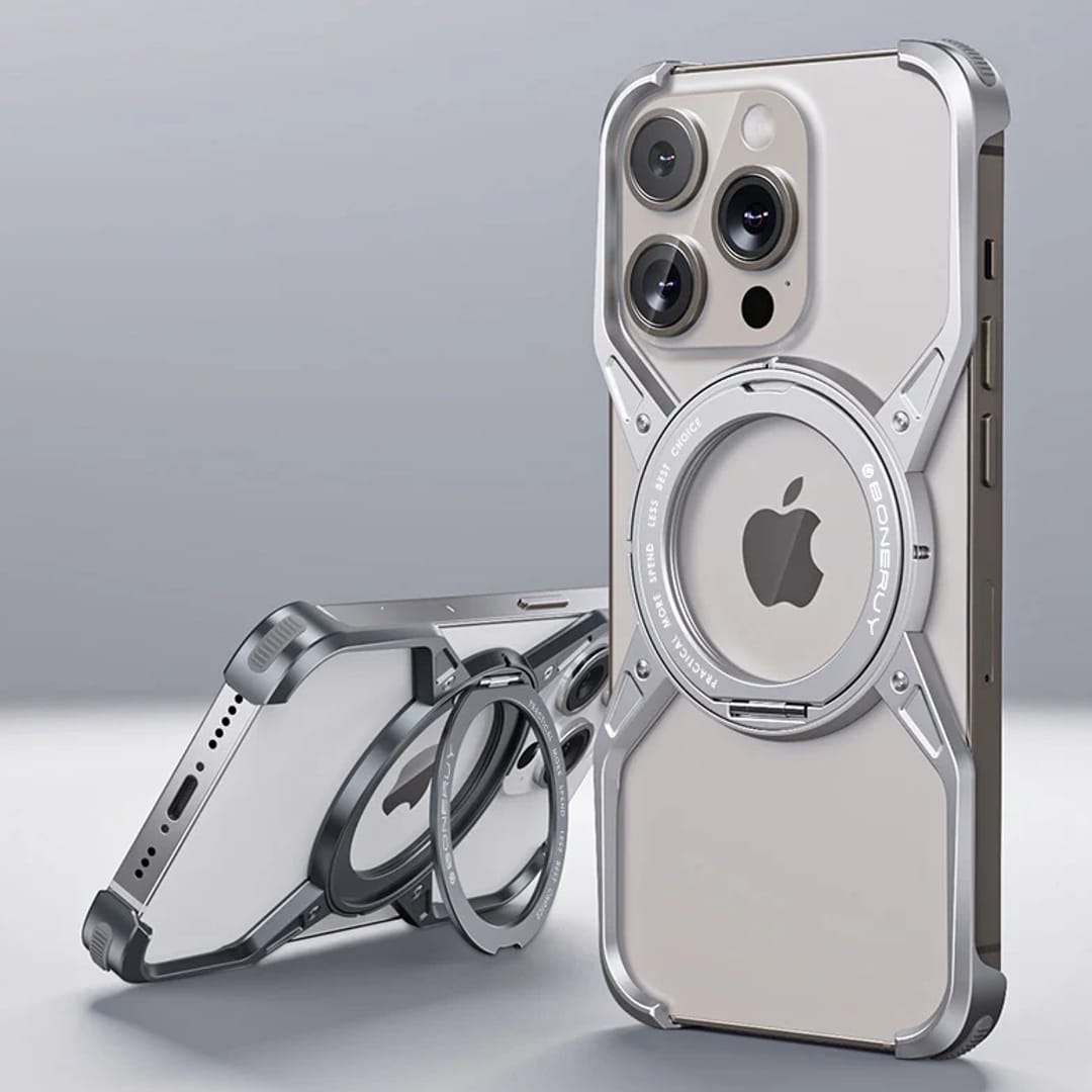 (Buy 1 Get 1 Free) Titanium Frameless Cooling Bracket Case - iPhone