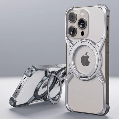 (Buy 1 Get 1 Free) Titanium Frameless Cooling Bracket Case - iPhone