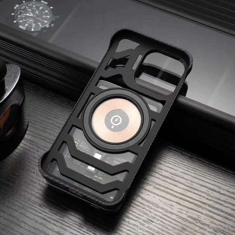 (Buy 1 Get 1 Free) Resilient Carbon Fiber Bracket Case - iPhone