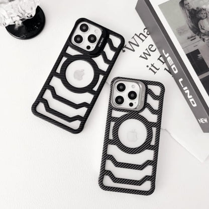 (Buy 1 Get 1 Free) Resilient Carbon Fiber Bracket Case - iPhone