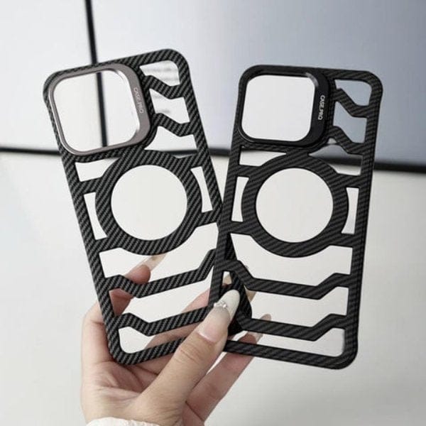 (Buy 1 Get 1 Free) Resilient Carbon Fiber Bracket Case - iPhone