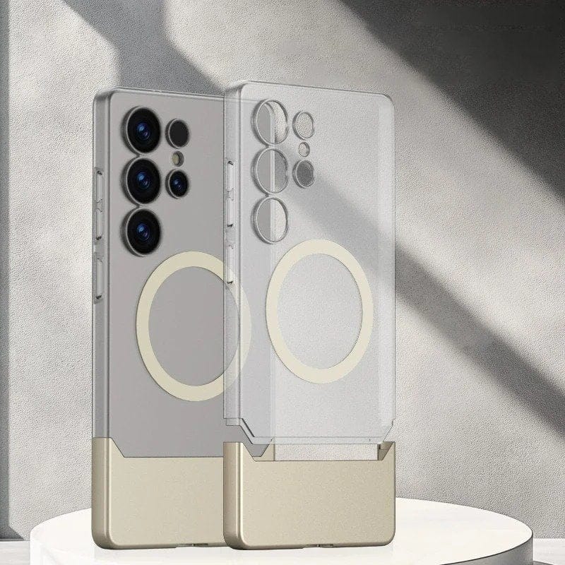 (Buy 1 Get 1 Free) Double Tone Translucent Matte Magsafe Case - Samsung