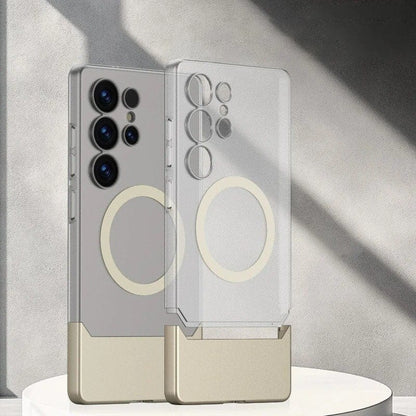 (Buy 1 Get 1 Free) Double Tone Translucent Matte Magsafe Case - Samsung