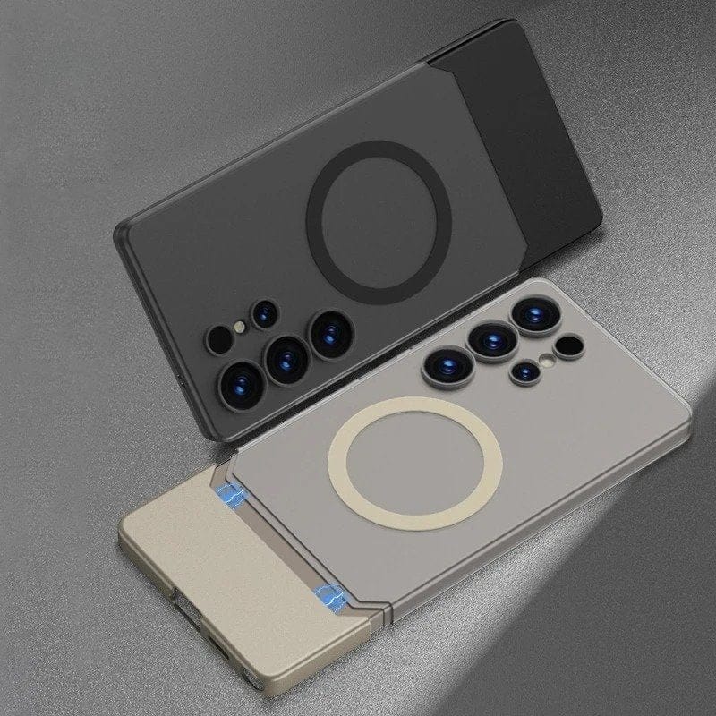 (Buy 1 Get 1 Free) Double Tone Translucent Matte Magsafe Case - Samsung