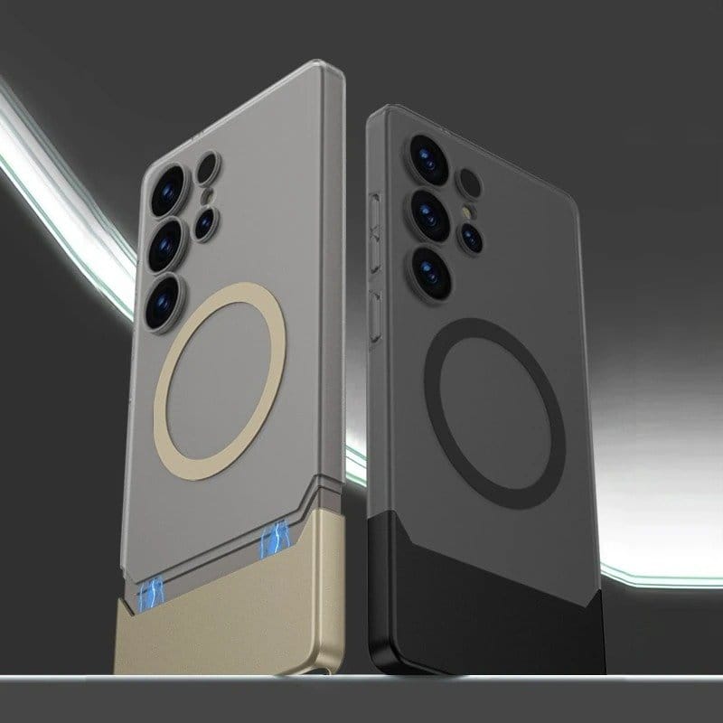 (Buy 1 Get 1 Free) Double Tone Translucent Matte Magsafe Case - Samsung