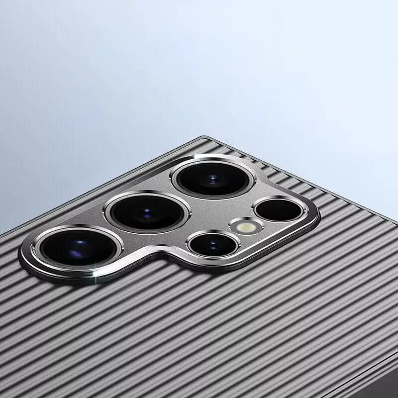 (Buy 1 Get 1 Free) Elegant Pinstripe Pattern Matte Case - Samsung