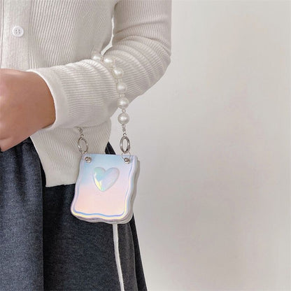 (Buy 1 Get 1 Free) Luxury Silk Pearl Samsung Flip Case