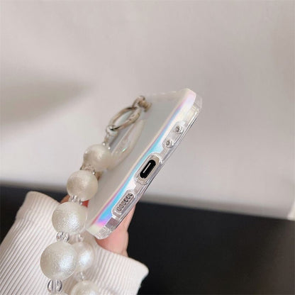 (Buy 1 Get 1 Free) Luxury Silk Pearl Samsung Flip Case