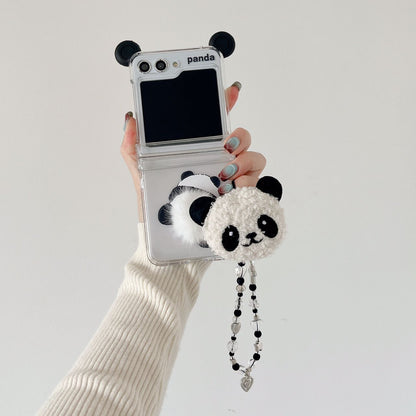 (Buy 1 Get 1 Free) Black Panda Samung Flip Case