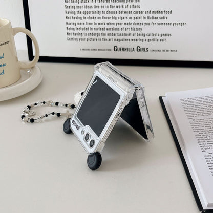 (Buy 1 Get 1 Free) Black Panda Samung Flip Case