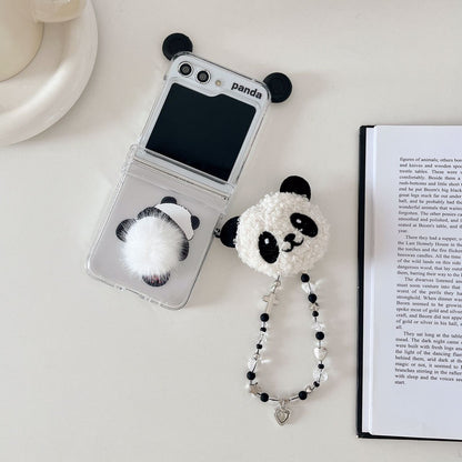 (Buy 1 Get 1 Free) Black Panda Samung Flip Case