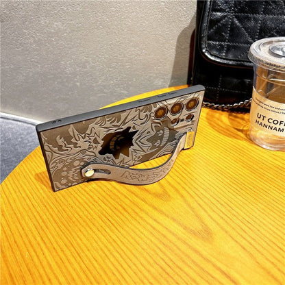 (Buy 1 Get 1 Free) Artistic Anime Leather Emboss Case - Samsung