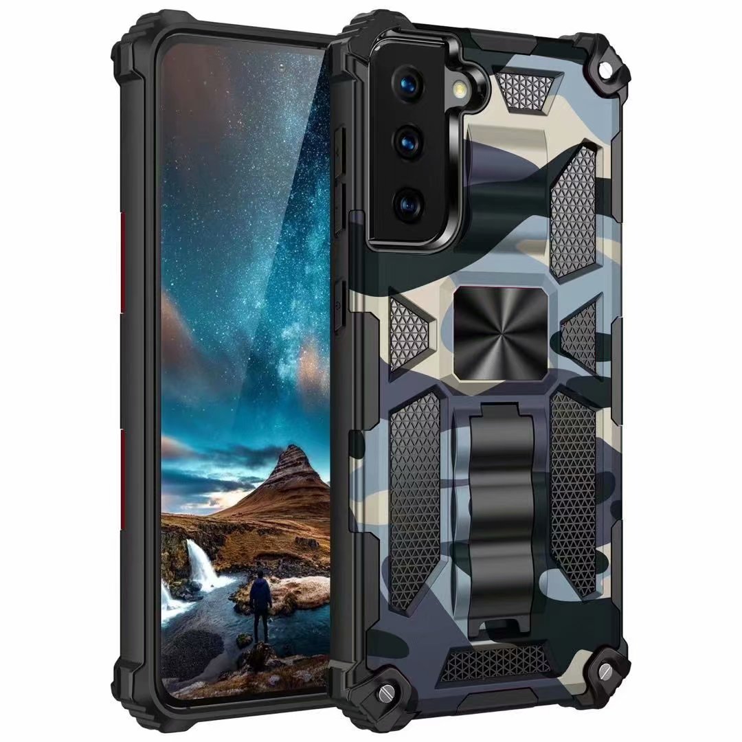 (Buy 1 Get 1 Free) Robust Military Impact Armor Kickstand Case - Samsung