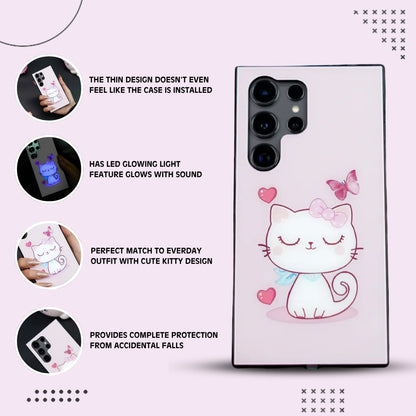 (Buy 1 Get 1 Free) Luminous LED Bright Glow Light Case - Samsung