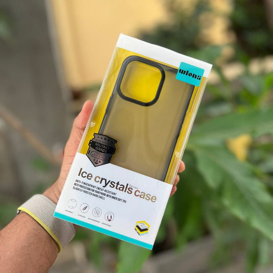 (Buy 1 Get 1 Free) Ice Crystals Frosted Matte Protective Case