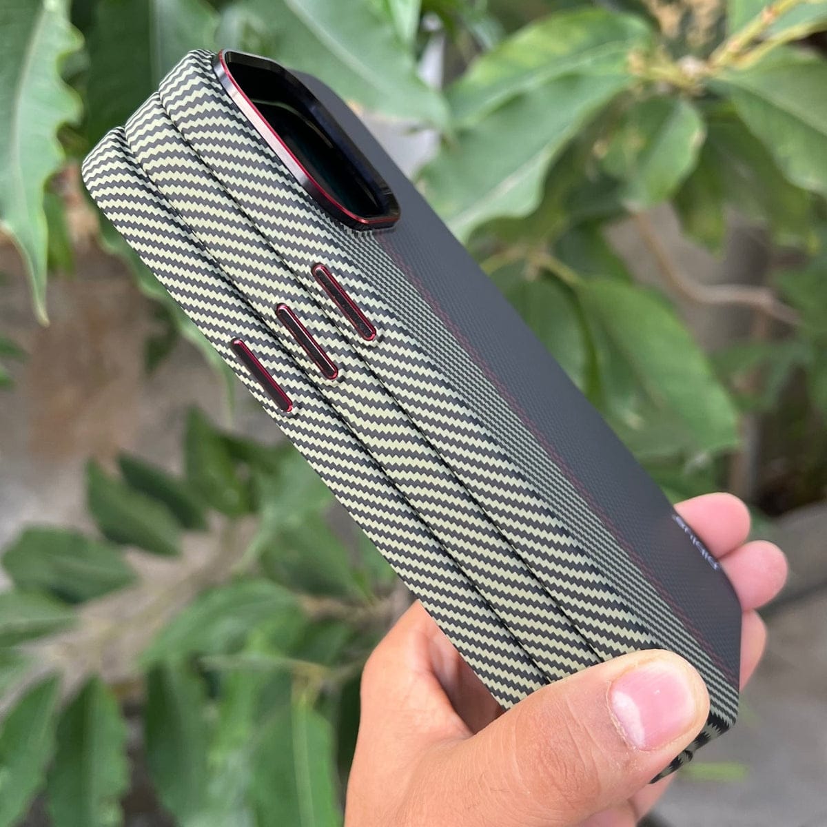 (Buy 1 Get 1 Free) Real Aramid Carbon Fiber Three Color Kevilar Case