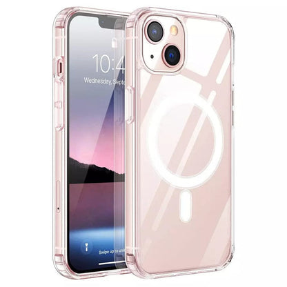 (Buy 1 Get 1 Free) Mag Safe Transparent Shockproof Clear Case