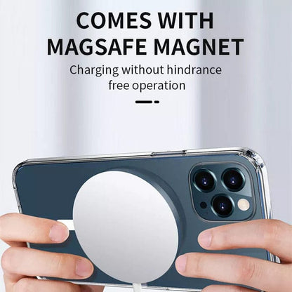 (Buy 1 Get 1 Free) Mag Safe Transparent Shockproof Clear Case
