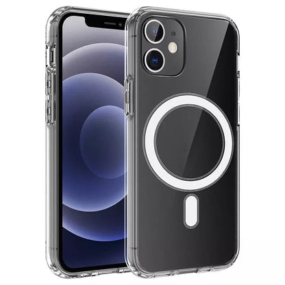 (Buy 1 Get 1 Free) Mag Safe Transparent Shockproof Clear Case