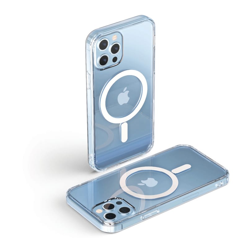 (Buy 1 Get 1 Free) Mag Safe Transparent Shockproof Clear Case
