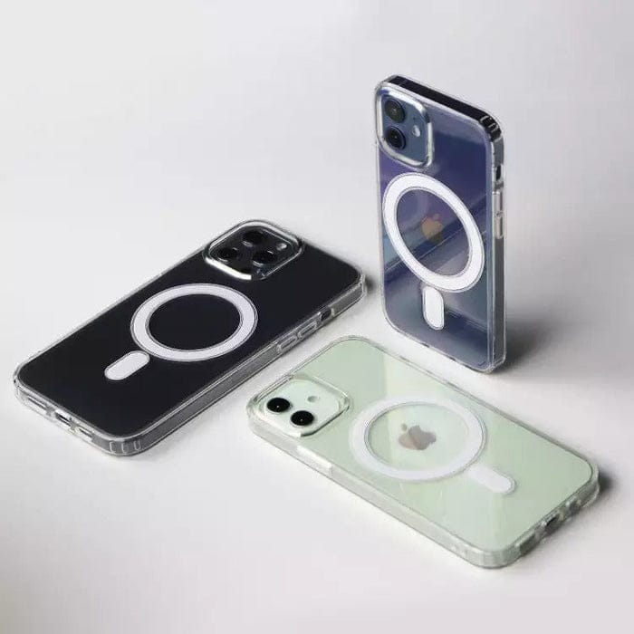 (Buy 1 Get 1 Free) Mag Safe Transparent Shockproof Clear Case
