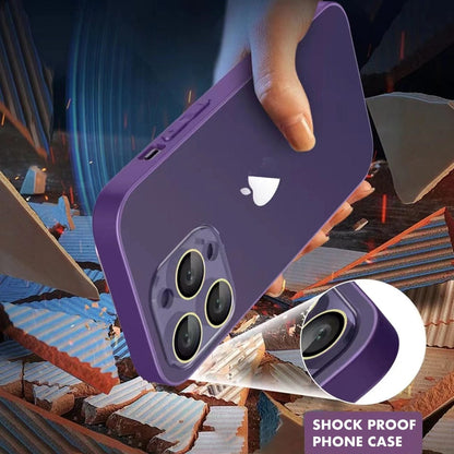 (Buy 1 Get 1 Free) New AG Frosted MagSafe Case with Camera Lens Protection