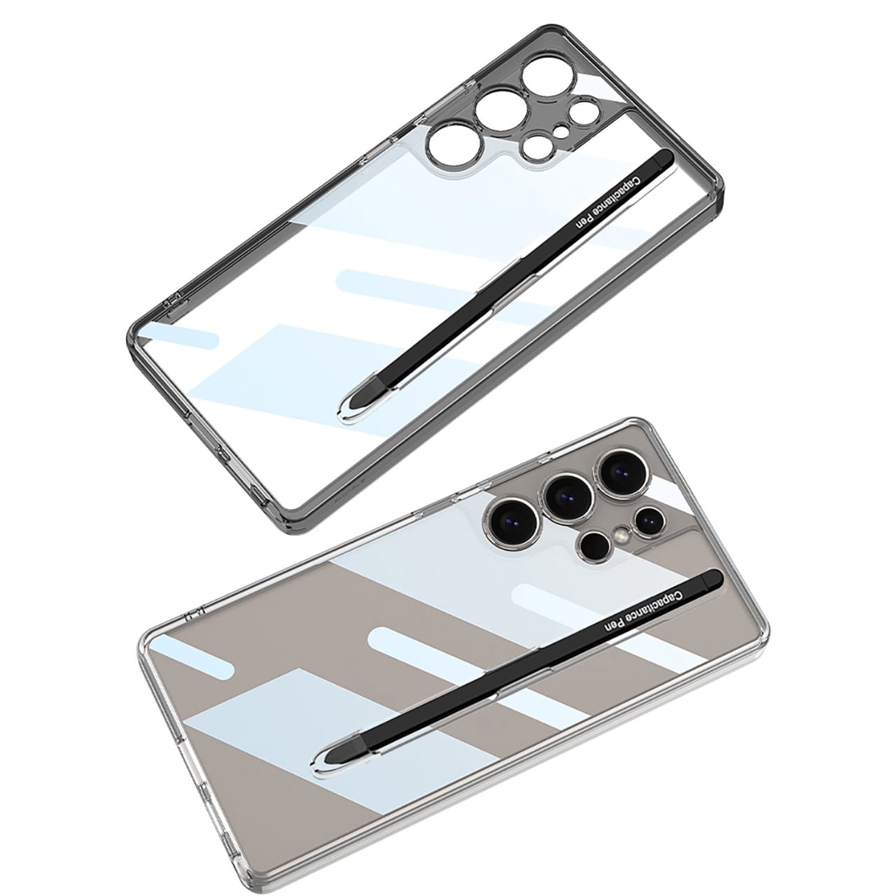 (Buy 1 Get 1 Free) Crystal Shield High Transparency Pen Holder Case