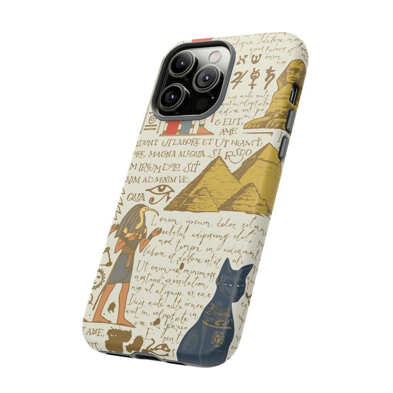 (Buy 1 Get 1 Free) Egyptian Print Phone Case Tough Case