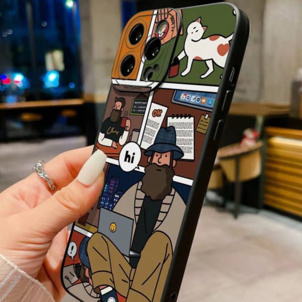 (Buy 1 Get 1 Free) Cartoon Cover iphone