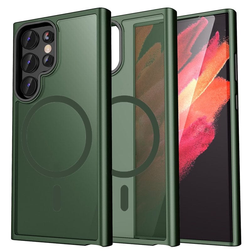 (Buy 1 Get 1 Free) Veiled Clarity Translucent MagSafe Case - Samsung