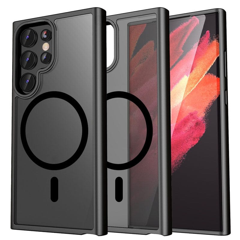 (Buy 1 Get 1 Free) Veiled Clarity Translucent MagSafe Case - Samsung