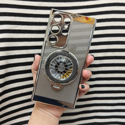 (Buy 1 Get 1 Free) Brilliant Spin Rotating Wheel Stand Case - Samsung