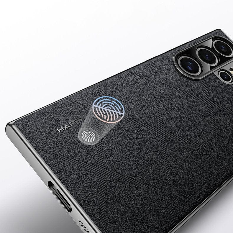 (Buy 1 Get 1 Free) Classy High-End Leather Business Case - Samsung