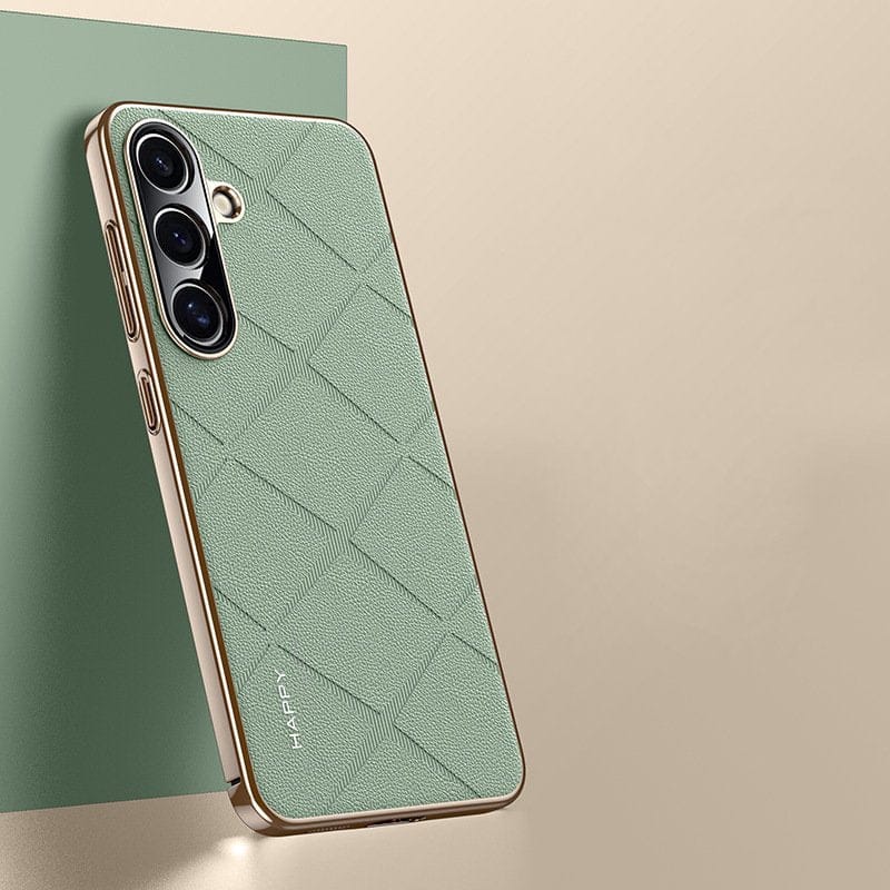 (Buy 1 Get 1 Free) Classy High-End Leather Business Case - Samsung