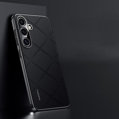 (Buy 1 Get 1 Free) Classy High-End Leather Business Case - Samsung