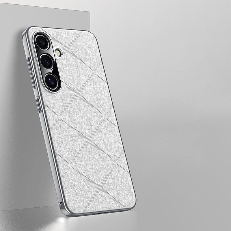 (Buy 1 Get 1 Free) Classy High-End Leather Business Case - Samsung