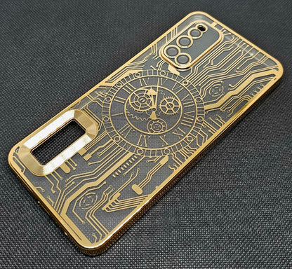 (Buy 1 Get 1 Free) Vivo V19 (2020) Back Cover with CD Watch Machine Design soft