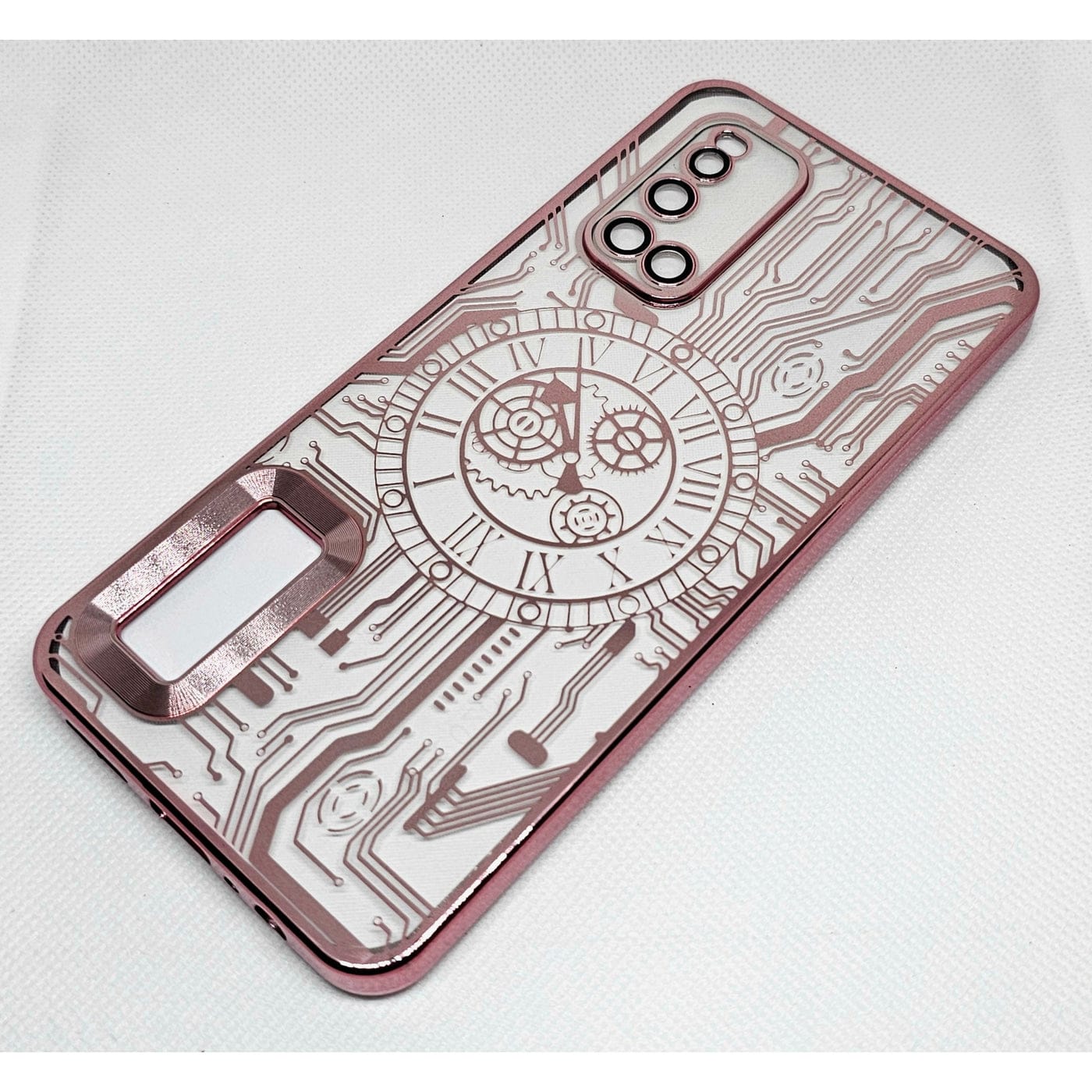 (Buy 1 Get 1 Free) Vivo V19 (2020) Back Cover with CD Watch Machine Design soft