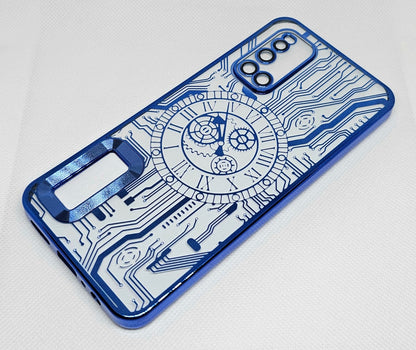 (Buy 1 Get 1 Free) Vivo V19 (2020) Back Cover with CD Watch Machine Design soft