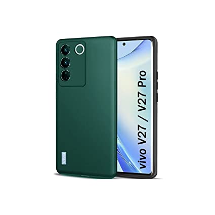 (Buy 1 Get 1 Free) Vivo V27 Pro/ V27 Silicone Back cover with Cloth Soft