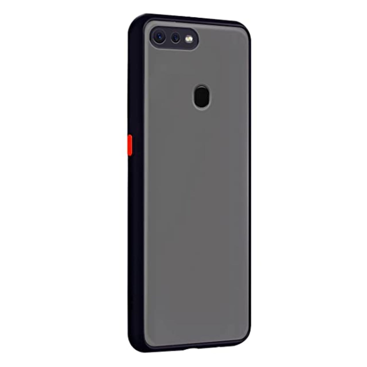 (Buy 1 Get 1 Free) Oppo A5/Realme 2 mobile Back Cover (Smoky)