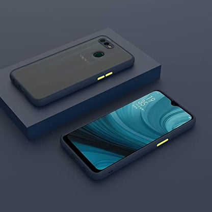 (Buy 1 Get 1 Free) Oppo A5/Realme 2 mobile Back Cover (Smoky)