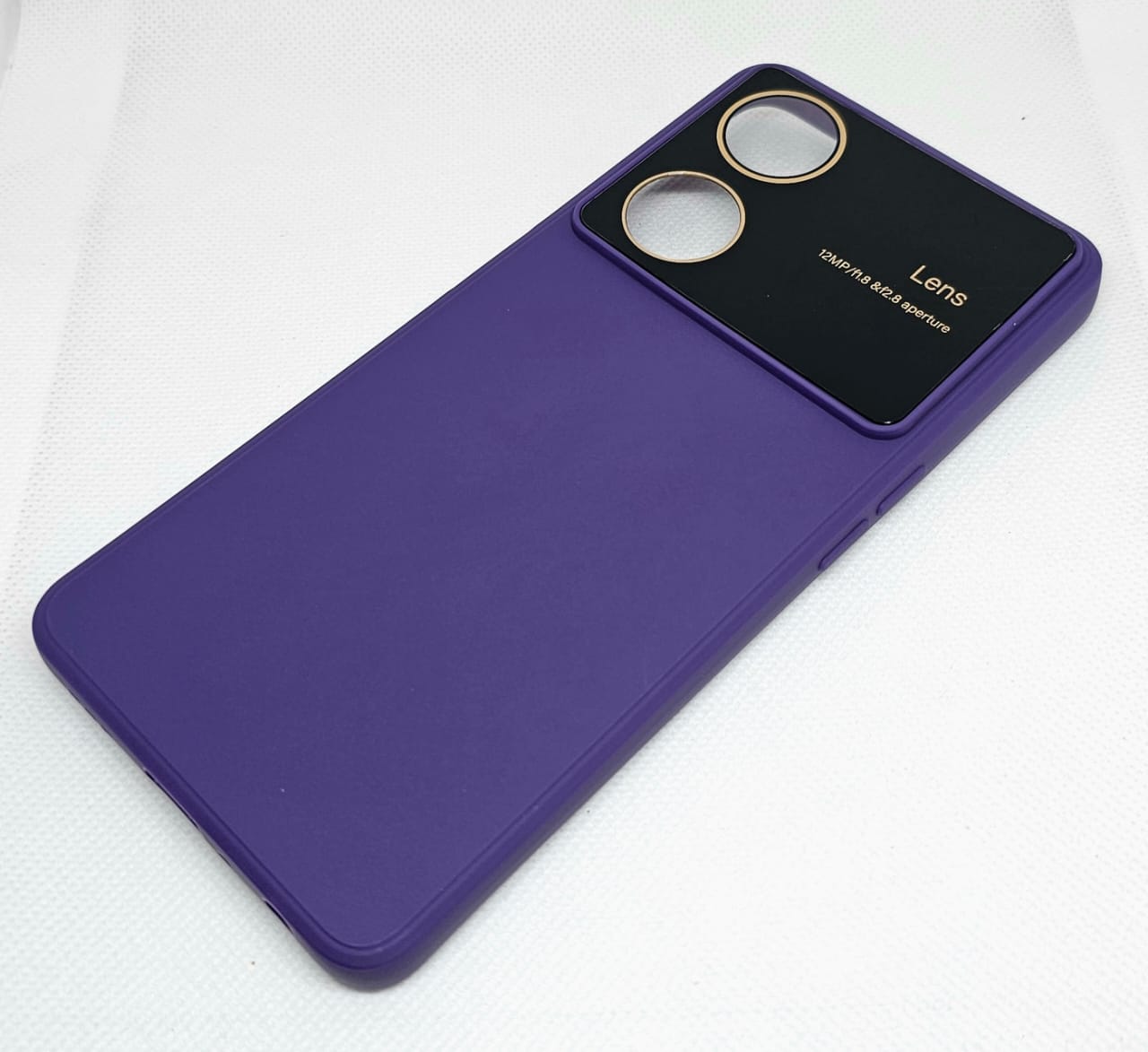 (Buy 1 Get 1 Free) Oppo F23(5G) Mobile Silicone Back Cover with Protective Lens