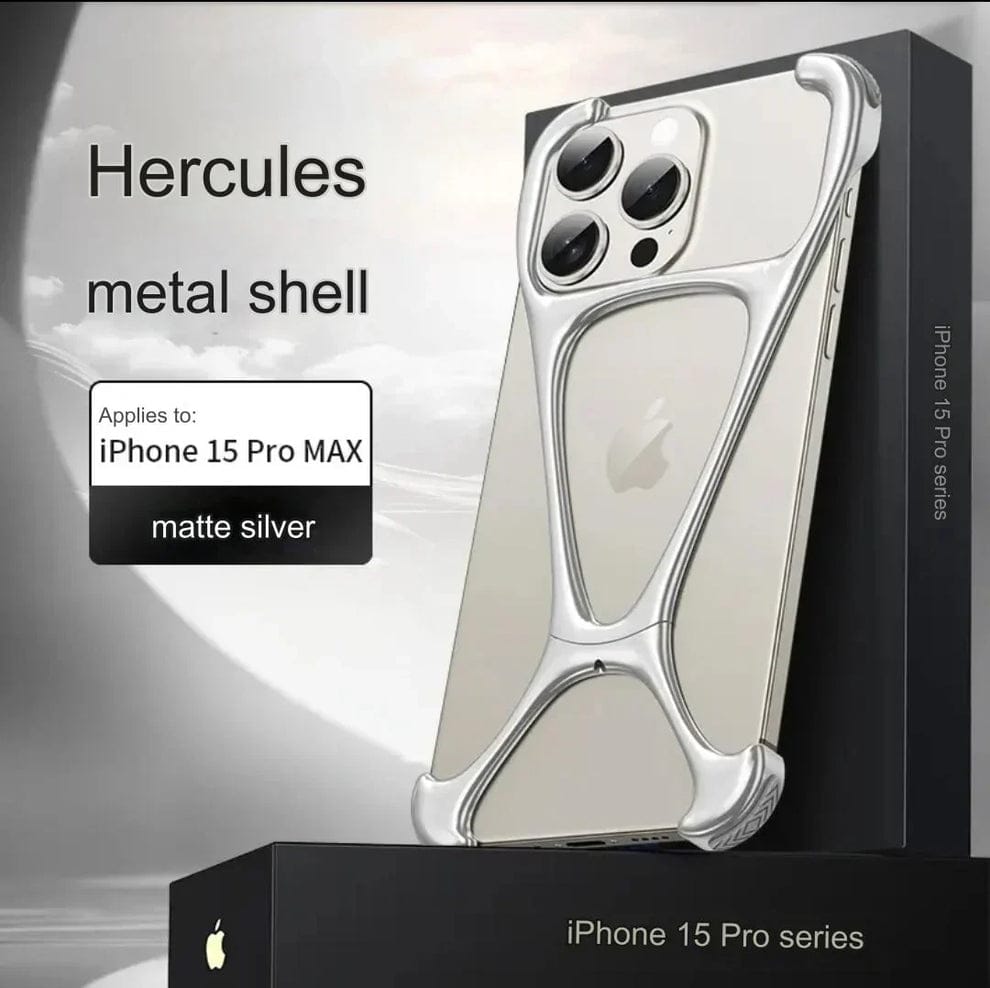 (Buy 1 Get 1 Free) Armor King Metal Frameless Cover for iPhone